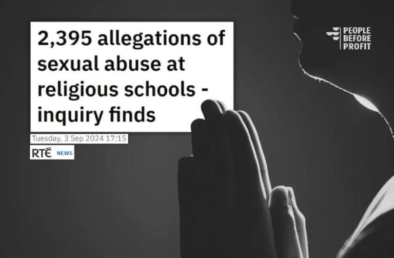 Sexual Abuse Scandal – End Church Control Of Schools